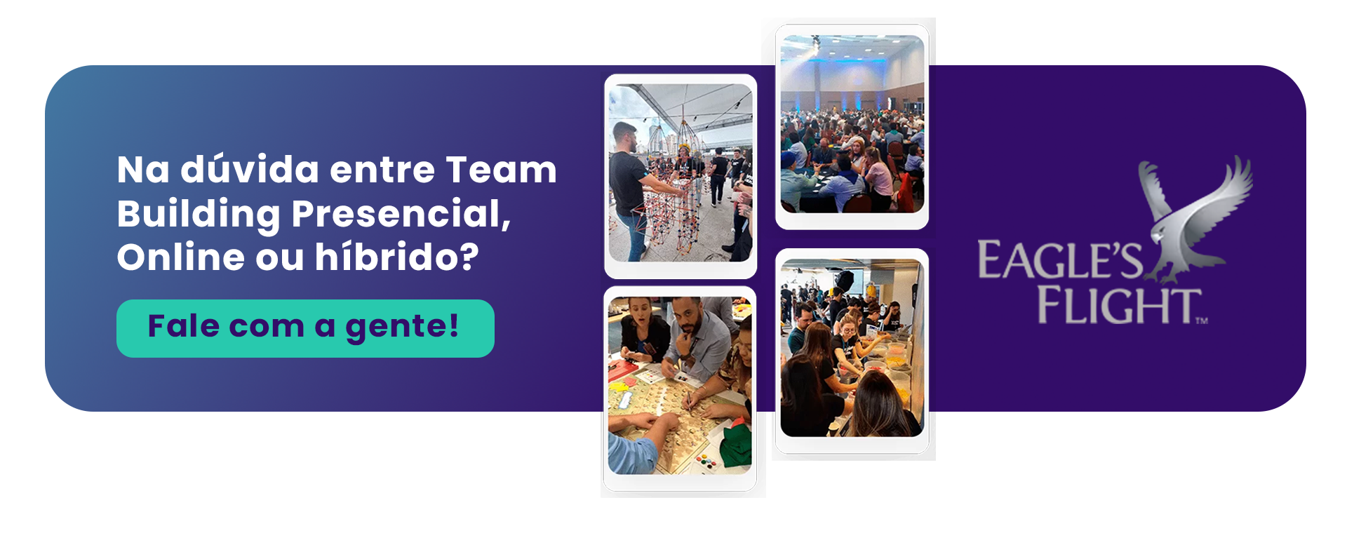team building presencial online ou hibrido